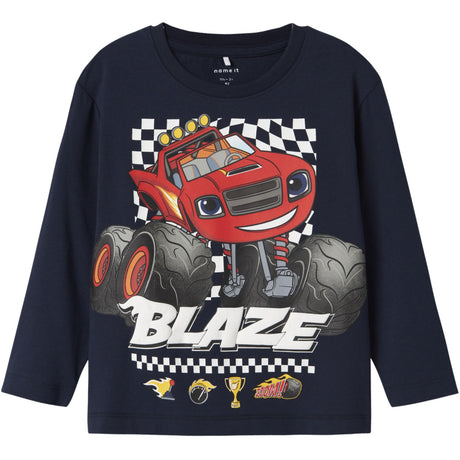 Name It Navy Blazer Nmmaman Blaze Ls Nreg Top Vde