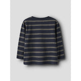 Name It Navy Blazer Nmmsofus Paw Ls Nreg Top Box Cplg