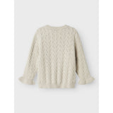 Name It Peyote Melange Nmfoanna Ls Knit Card