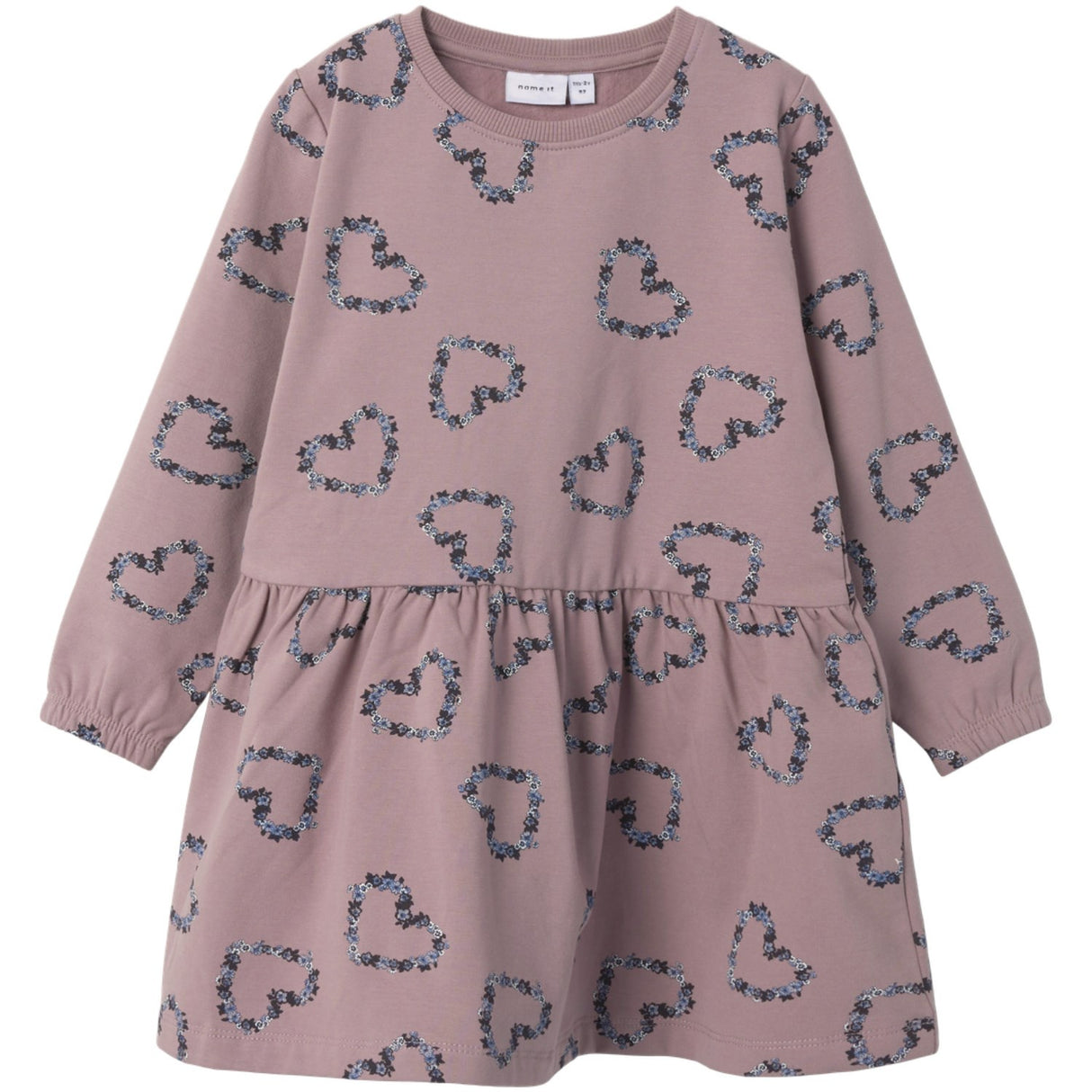 Name It Toadstool Nmfolukria Ls Sweat Dress Bru