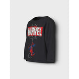 Name It Black Nmmsuler Spider Nreg Ls Top Mar