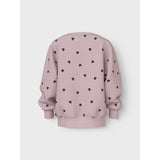 Name It Burnished Lilac Nmfneheart Nreg Sweat Bru