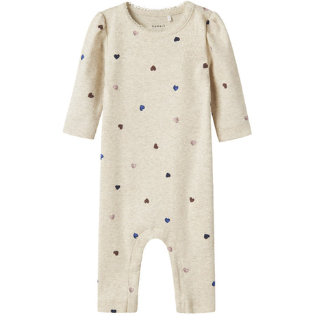 Name It Peyote Melange Nbfnutti Ls Bodysuit