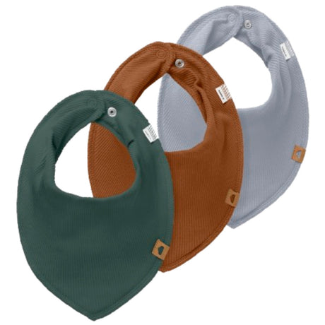 Name It Garden Topiary Nbmyasim 3-Pack Rib Scarf Bib