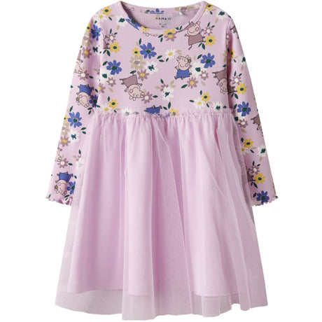 Name It Sweet Dreams Nmfansa Peppa Ls Tulle Dress Cplg