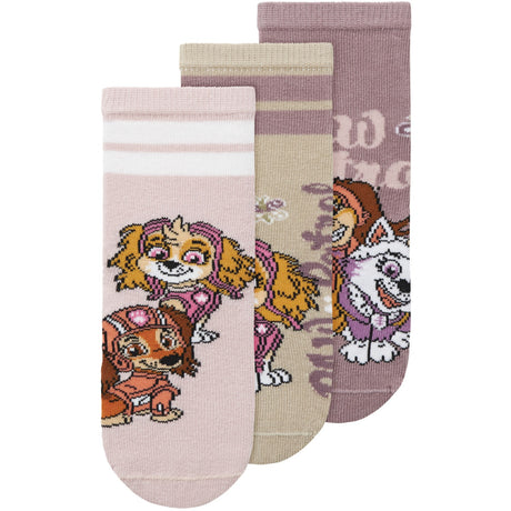 Name It Island Fossil Nmfsassa Paw 3-Pack Socks Cplg