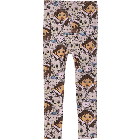 Name It Burnished Lilac Nmfsemma Gabby Leggings Sky
