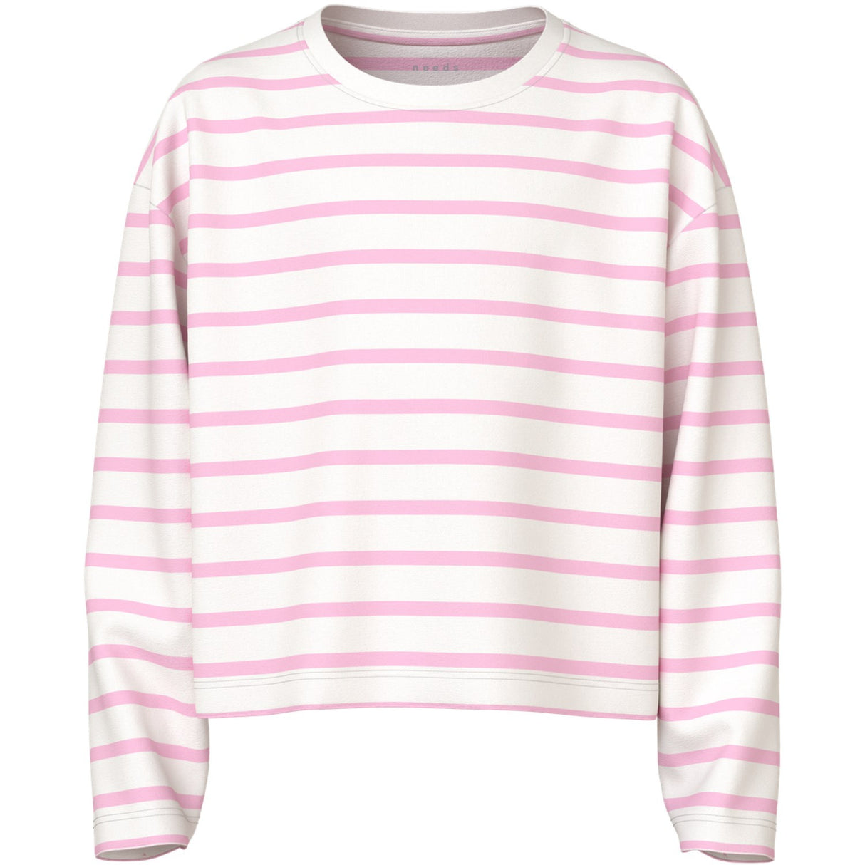 Name It Cloud Dancer Sweet Dreams Stripe Nkfvita Ls Short Rlx Top