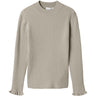 Name It Island Fossil Nkfvianna Ls Slim Knit