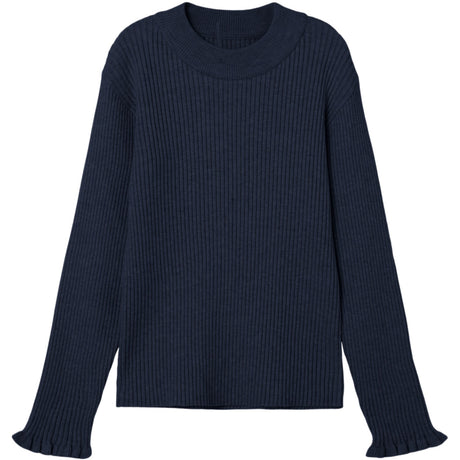 Name It Navy Blazer Nkfvianna Ls Slim Knit