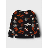 Name It Black Nmnopal Nreg Sweat Box Bru