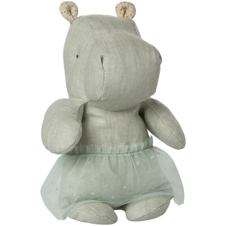 Maileg Safari Friends, Hippo W. Skirt, Small - Mint