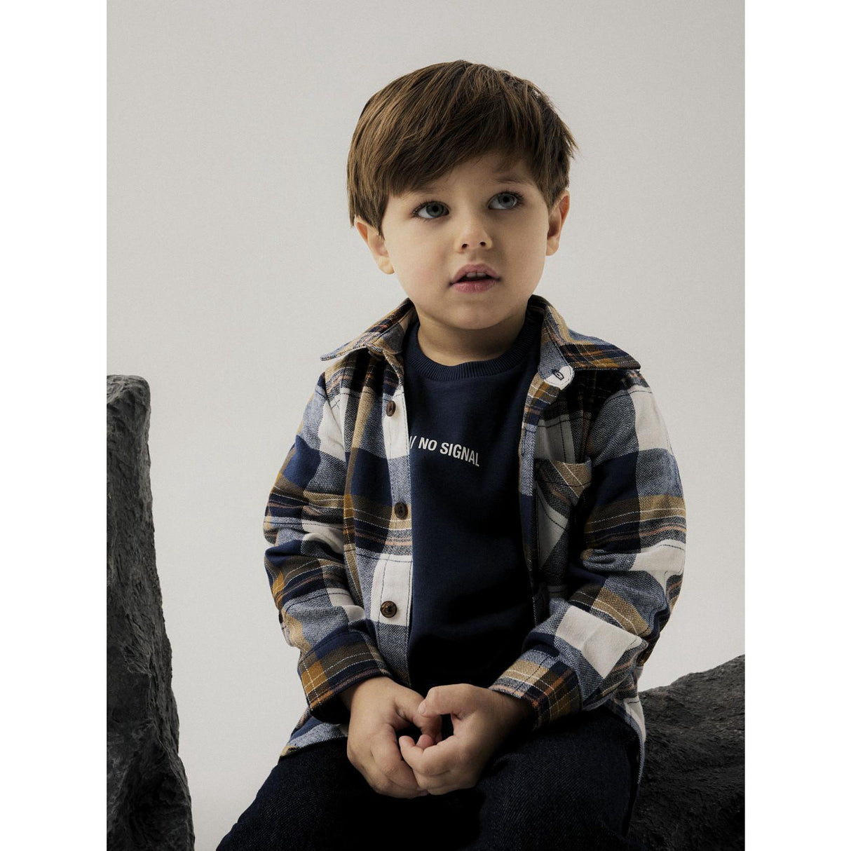Name It Insignia Blue Nmmowenta Ls Nreg Shirt