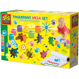 SES Creative Finger Paint Mega Set 6X110Ml