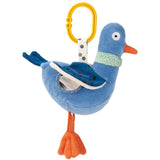 Moulin Roty Activity Stuffed Animal with Hanger Michel Puce & Pilou