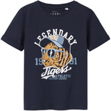 Name It Navy Blazer Tiger Nmmvux Ss Top