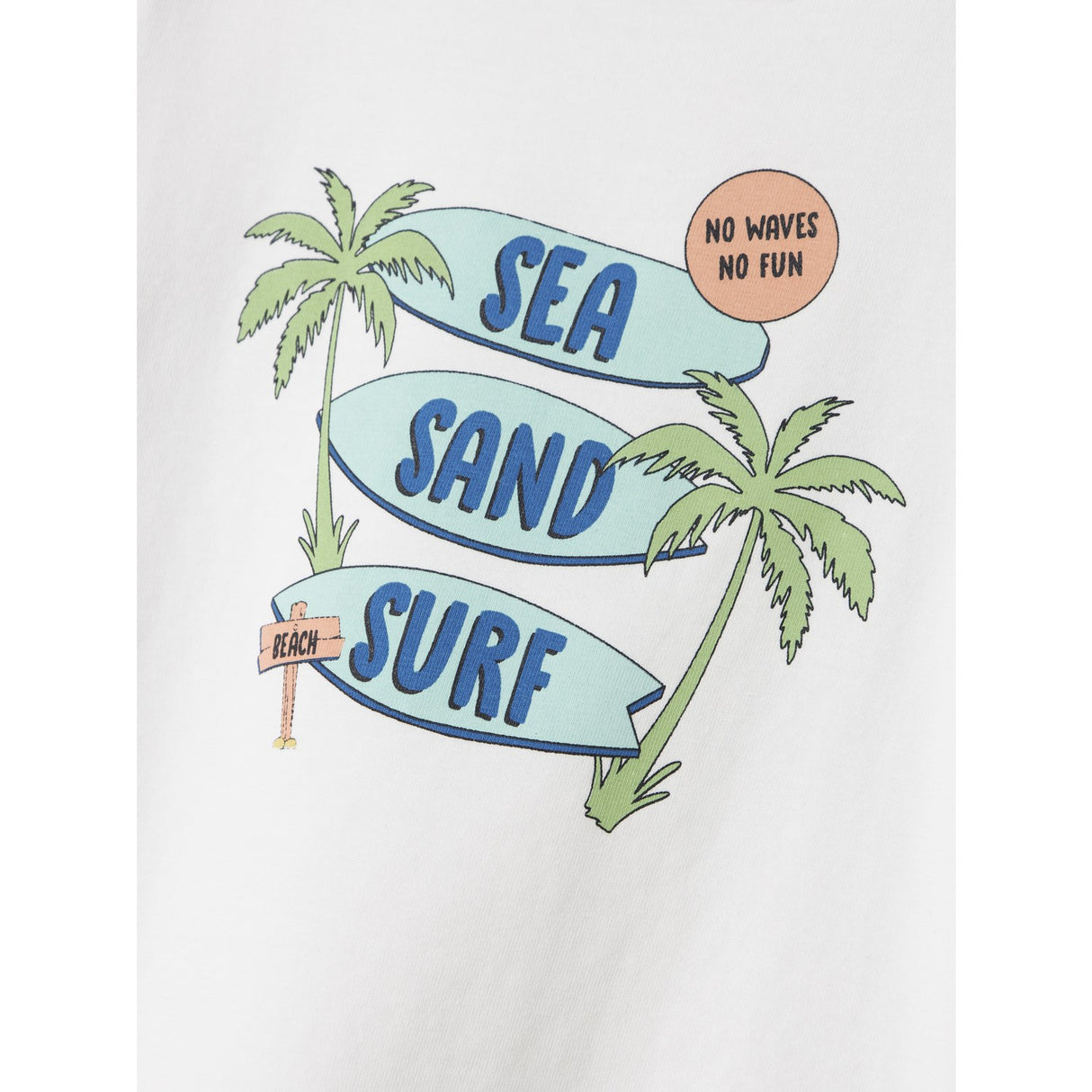 Name It Bright White Sea Nmmvux Ss Top