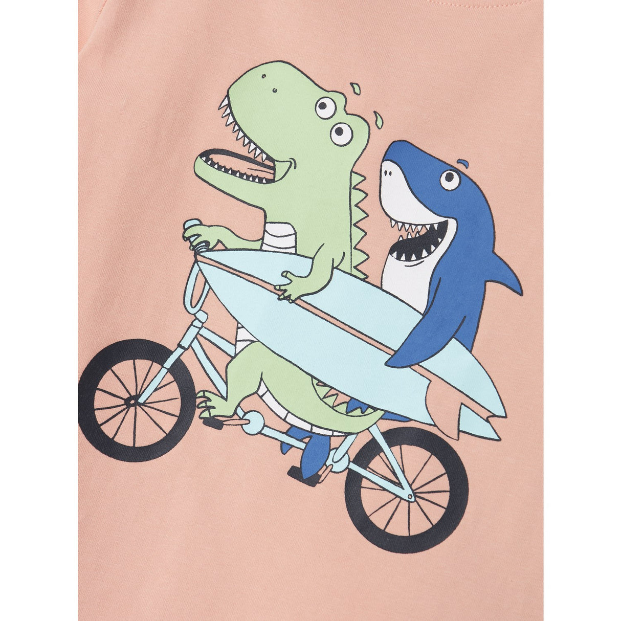 Name It Peach Pearl Bike Nmmvux Ss Top