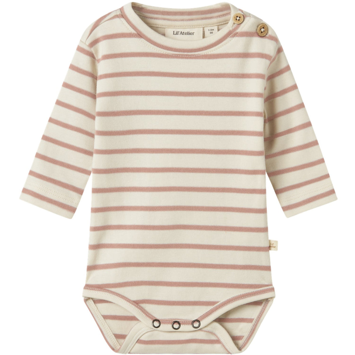 Lil'Atelier Turtledove Misty Rose Nbflimia Ls Body Lil