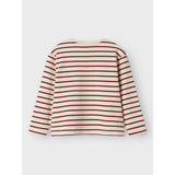 Lil'Atelier Turtledove Red Dahlia Nmflimia Ls Loose Top Lil