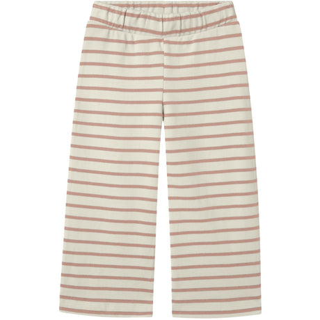 Lil'Atelier Turtledove Misty Rose Nmflimia Wide Pants Lil