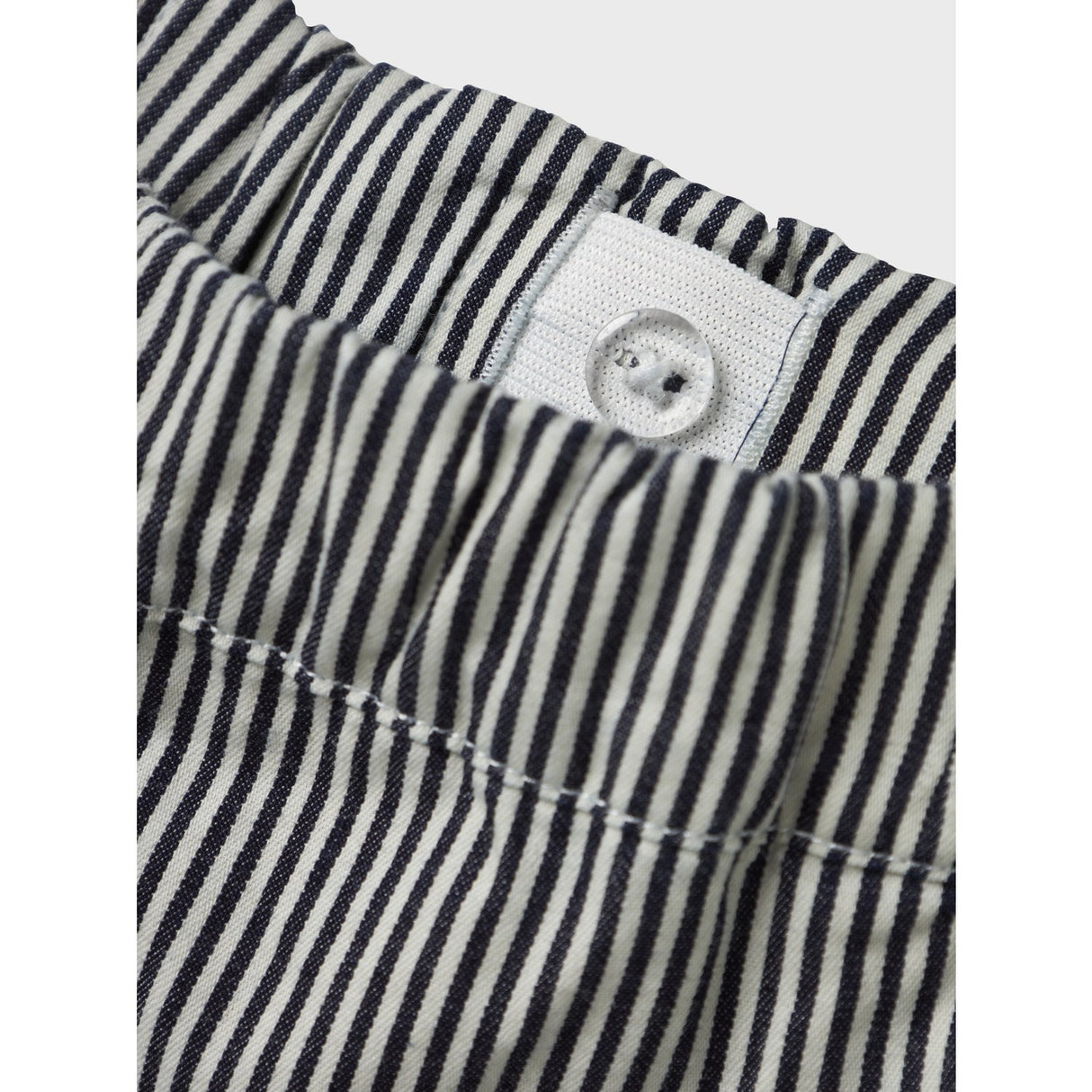 Lil'Atelier Dark Blue Denim White Nmmkasper Loose Twi Pants 4021-Cm Lil