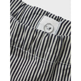 Lil'Atelier Dark Blue Denim White Nmmkasper Loose Twi Pants 4021-Cm Lil