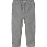 Lil'Atelier Dark Blue Denim White Nmmkasper Loose Twi Pants 4021-Cm Lil