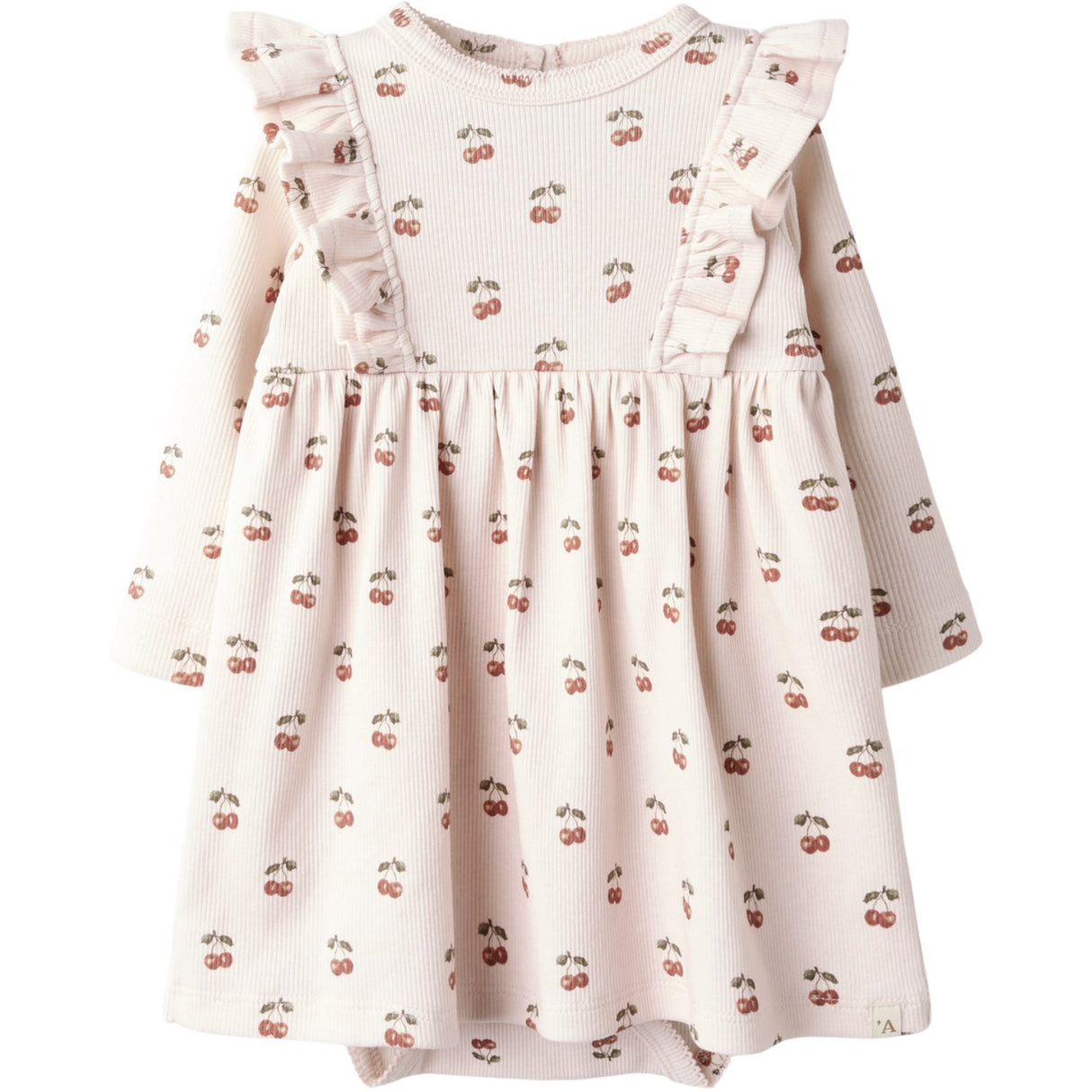 Lil'Atelier Silver Peony Cherry Nbflavo Ena Ls Reg Body Dress