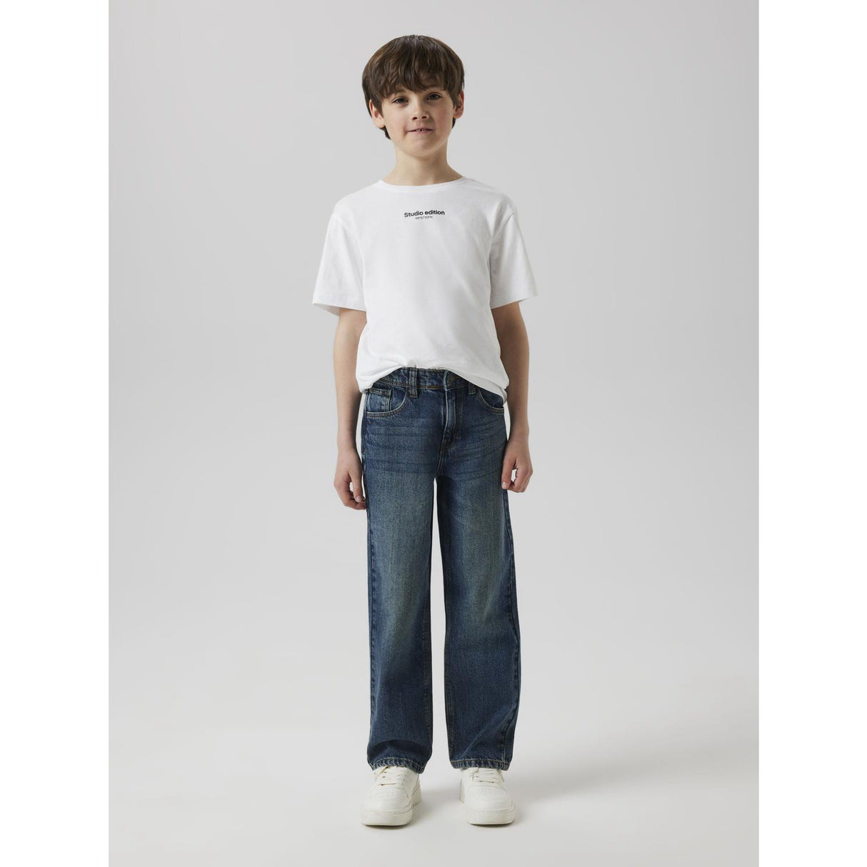 Name It Dark Blue Denim Nkmryan Straight Jeans 5950-Dm Noos
