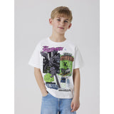 Name It Bright White Nkmjahi Minecraft Nreg Ss Top Noos Bfu
