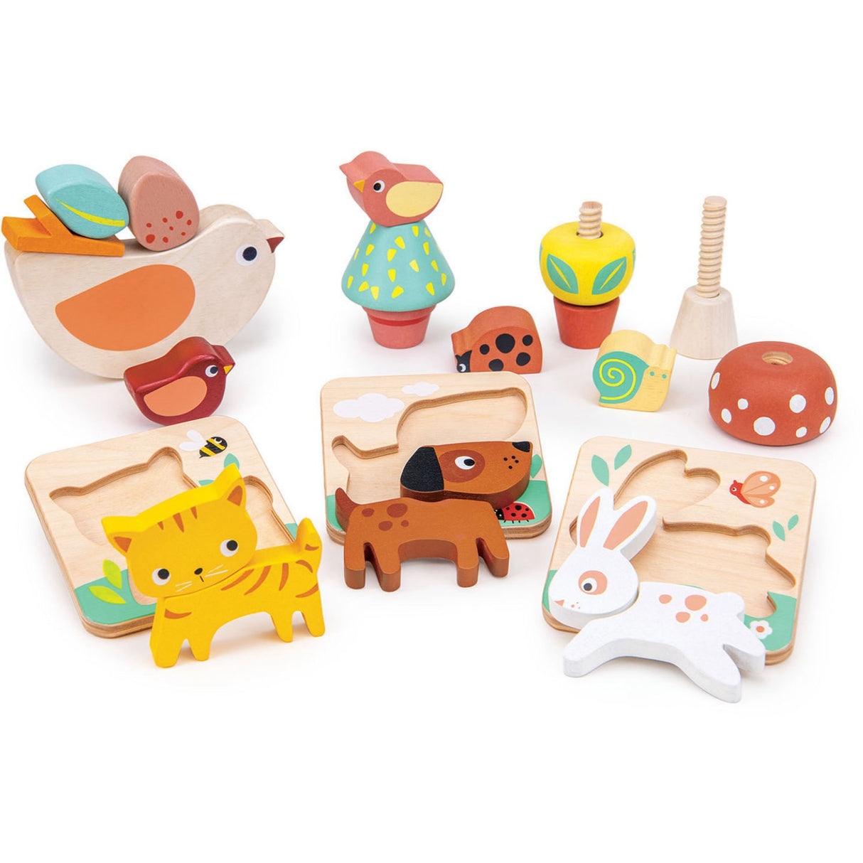 Mentari Puzzle Set Garden Theme