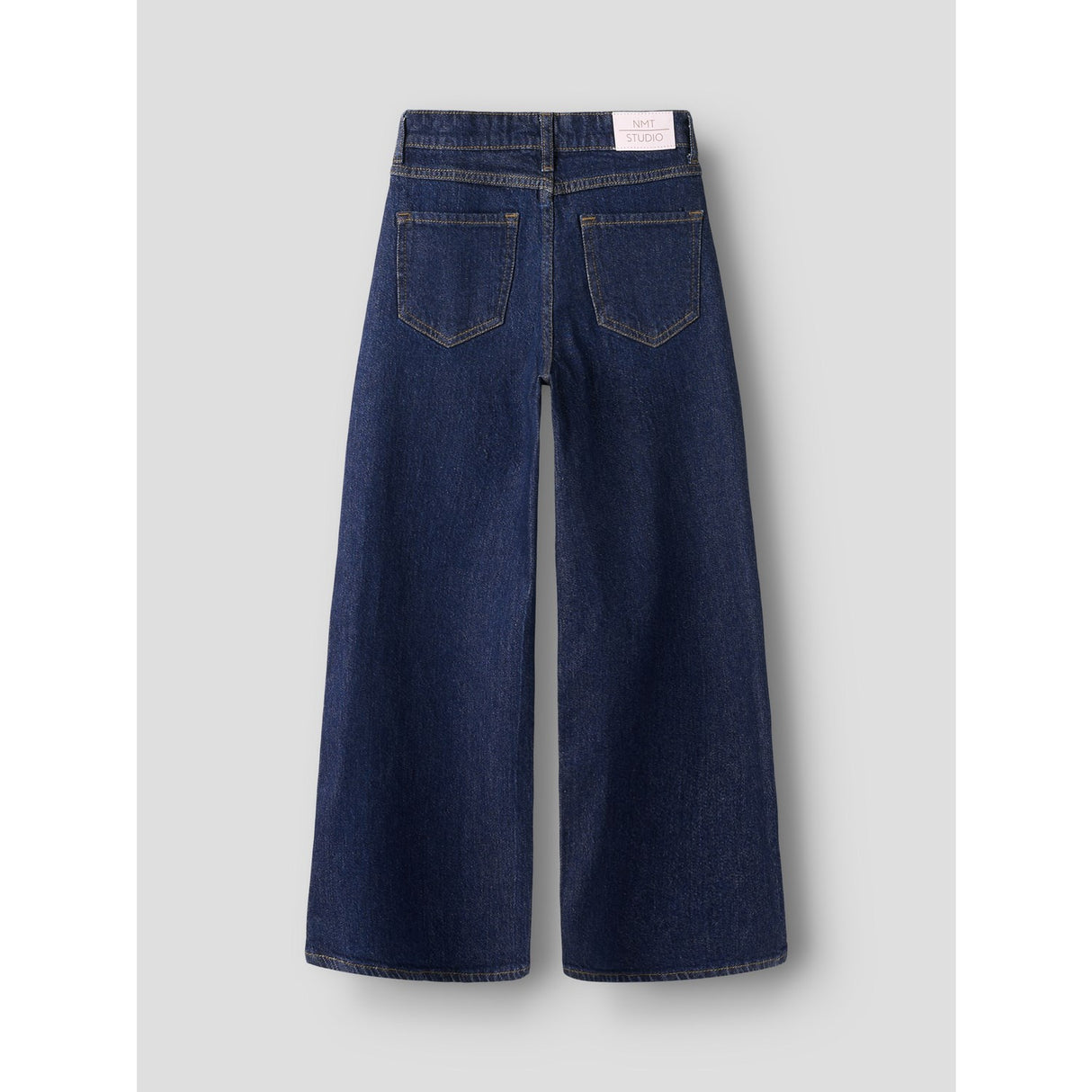 Name It Dark Blue Denim Unwashed Nkfbella Hw W Pleat Jeans 3020-Az L Noos