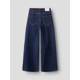 Name It Dark Blue Denim Unwashed Nkfbella Hw W Pleat Jeans 3020-Az L Noos