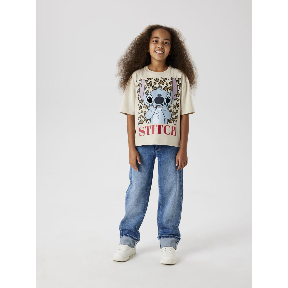 Name It Medium Blue Denim Nkfrose Straight Fold Jeans 4224-Az Noos