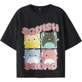 Name It Black Nkfjixera Squish Ss Rlx Top Box Bfu