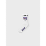 Name It Bright White Nkmjanaka Pokemon 3P Tennis Socks Sky
