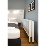 tiSsi® White Laquer Jori Sammenklappelig Bed Massiv Beech