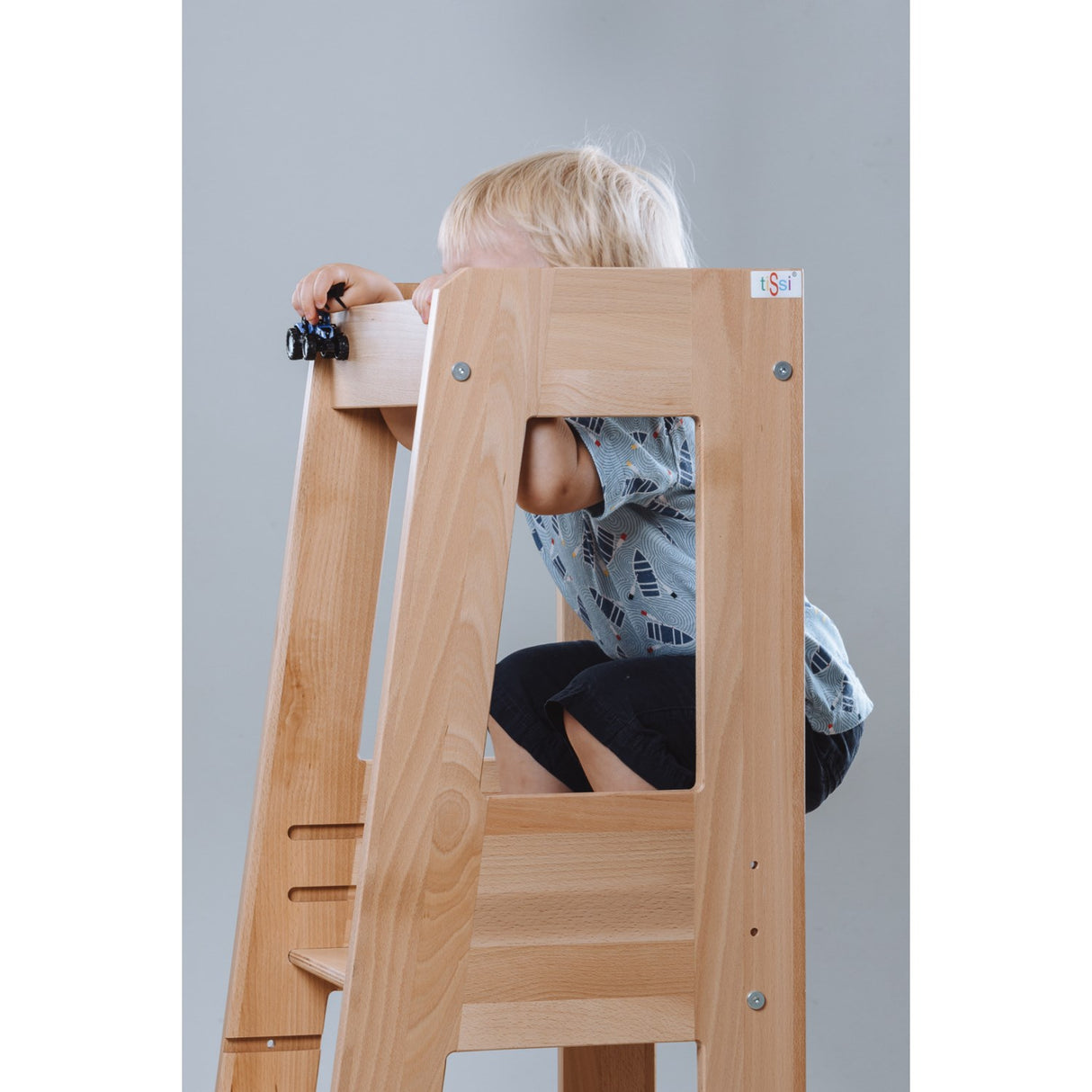 tiSsi® Nature Felix Learning Tower Solid Beech