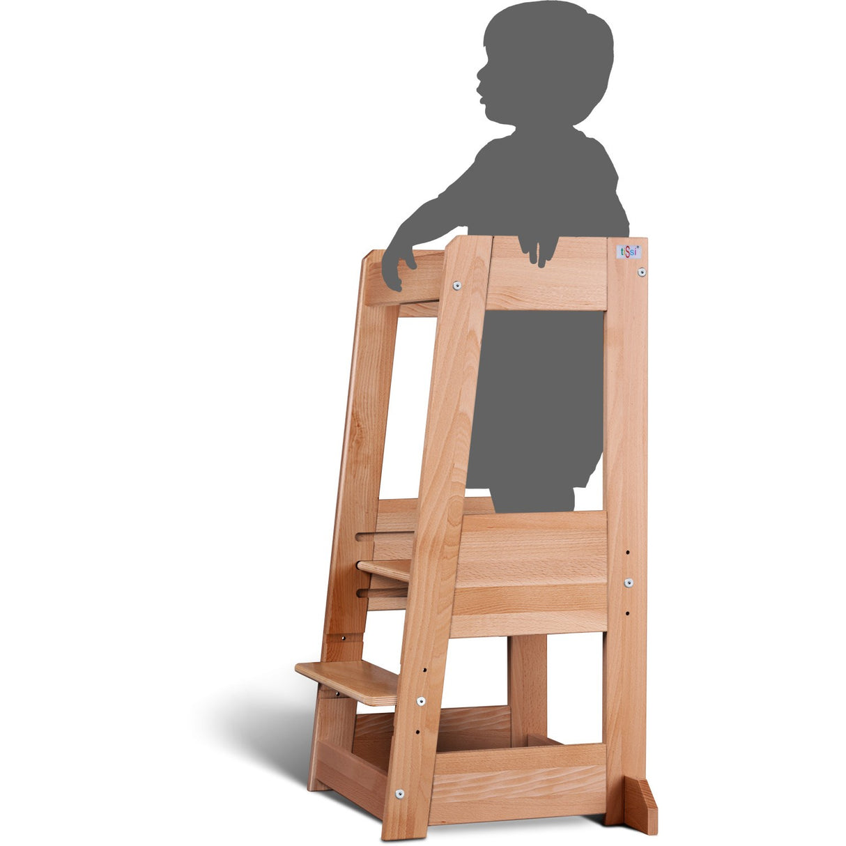 tiSsi® Nature Felix Learning Tower Solid Beech