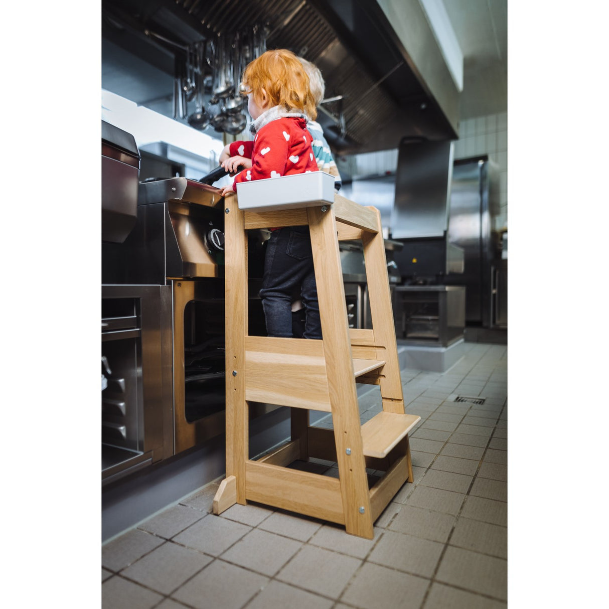 tiSsi® Nature Felix Learning Tower Solid Beech