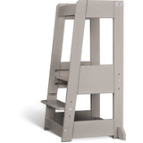 tiSsi® Stormy Grey Laquer Felix Learning Tower Massiv Beech