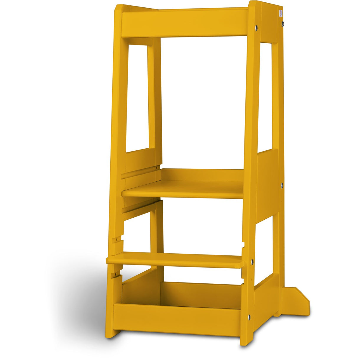 tiSsi® Sun Yellow Laquer Felix Learning Tower Massiv Beech