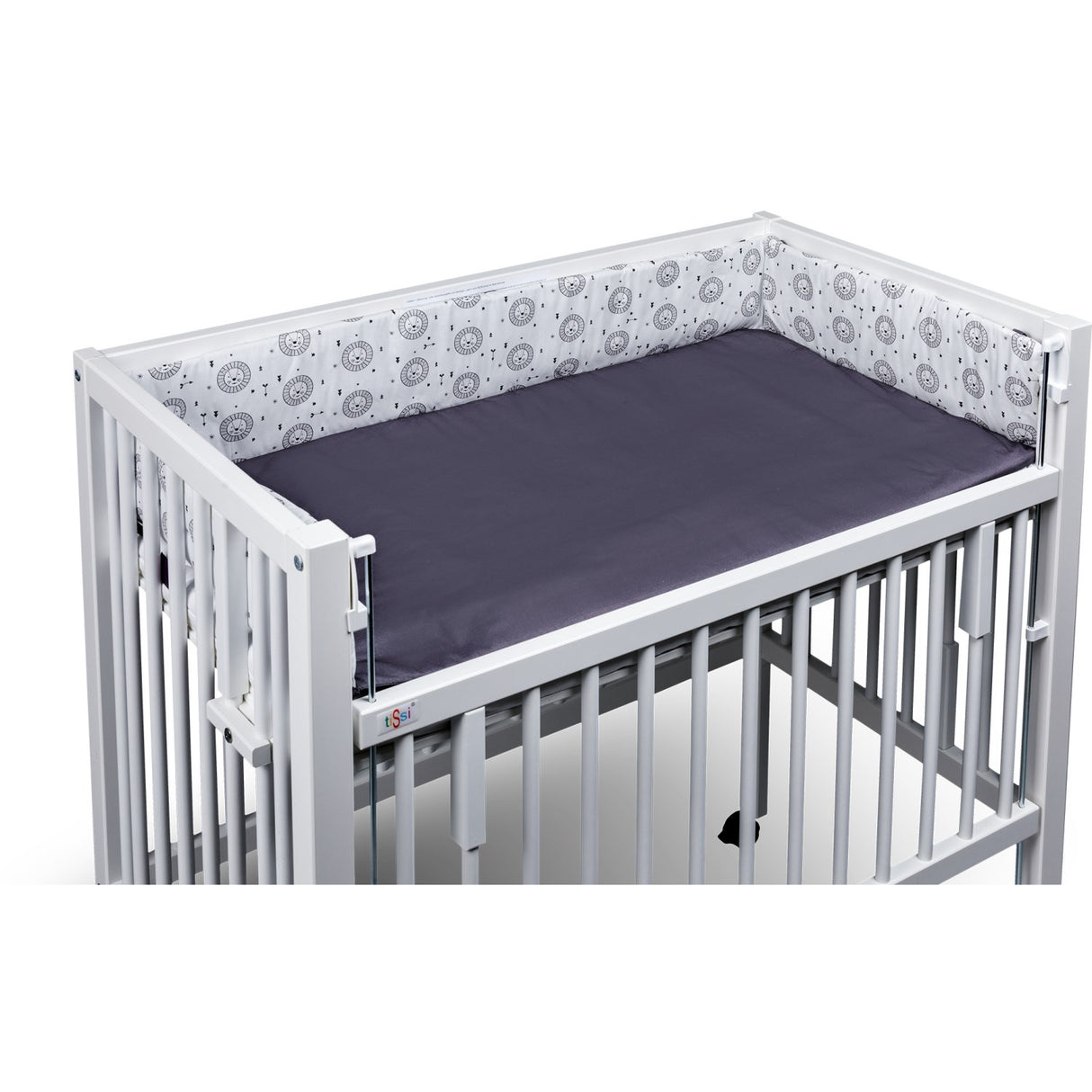 tiSsi® Grey Lion Maxi Bed Bumper