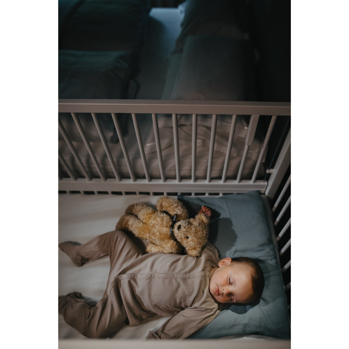 tiSsi® White Laquer Hajo Barneseng Massiv Beech