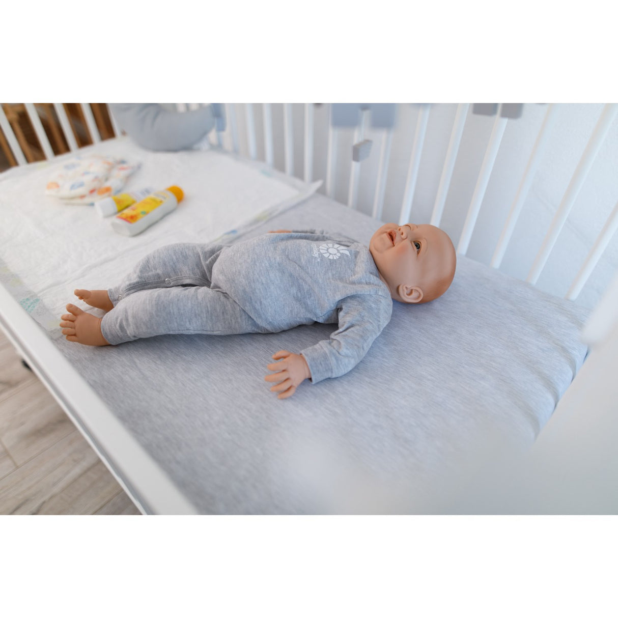 tiSsi® White Laquer Hajo Barneseng Massiv Beech