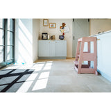 tiSsi® Oriental Rosa Laquer Felix Learning Tower Solid Beech