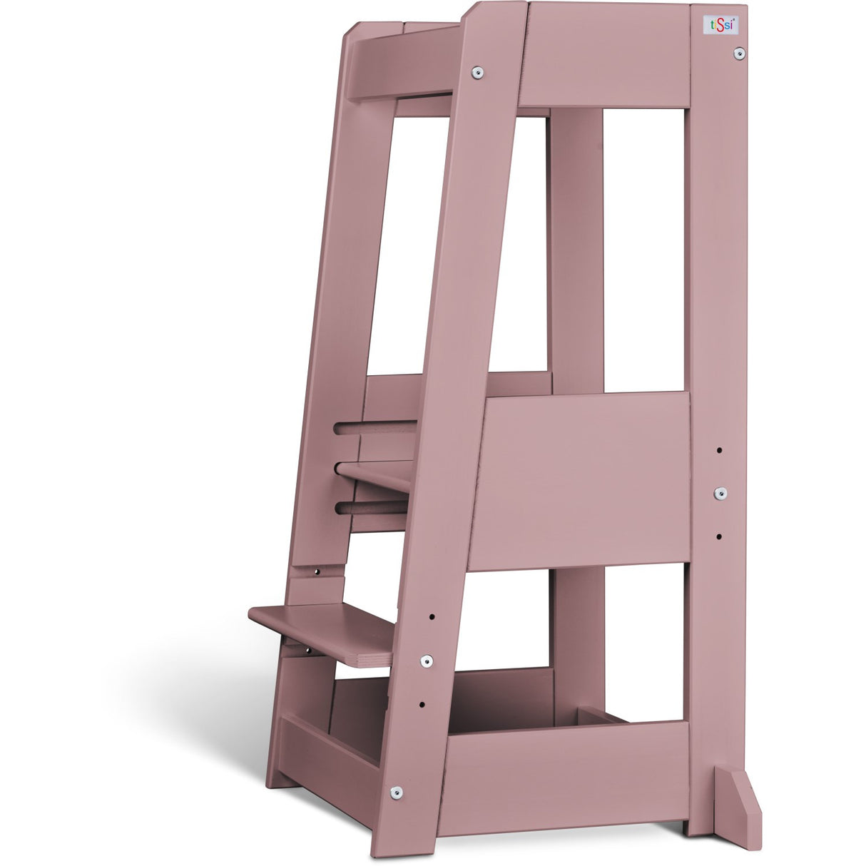 tiSsi® Oriental Rosa Laquer Felix Learning Tower Solid Beech
