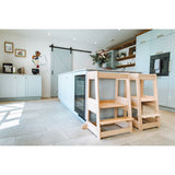 tiSsi® Nature Felix Tvillinge Learning Tower Massiv Beech