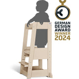 tiSsi® Cashmere Lak Felix Learning Tower Massiv Beech